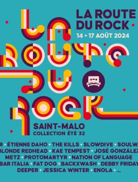 Affiche La Route Du Rock 2024