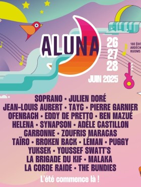 Affiche Ardèche Aluna Festival 2025