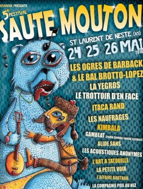 Affiche Festival Saute Mouton 2018