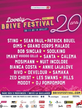 Affiche Brive Festival 2024