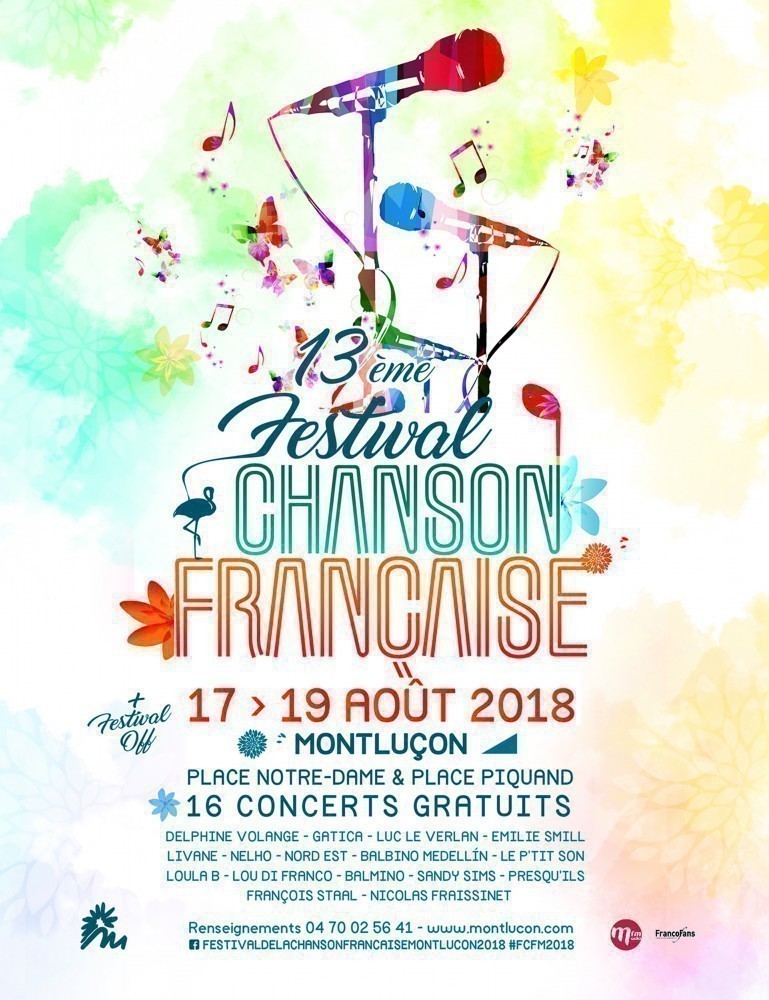 Concert chanson française (billet)