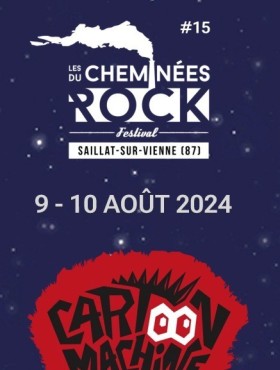 Affiche Festival Les Cheminées Du Rock 2024