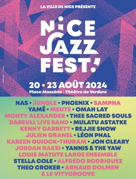 Affiche Nice Jazz Fest 2024