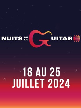 Affiche Les Nuits De La Guitare Patrimonio 2024