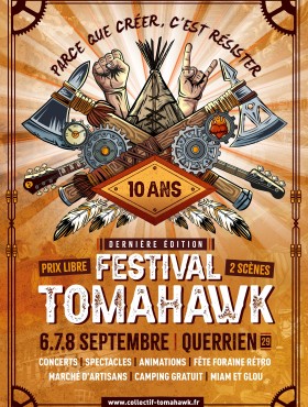 Affiche Tomahawk Festival 2024