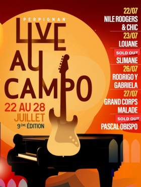 Affiche Live Au Campo 2024