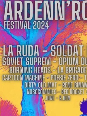 Affiche Ardenn'Rock 2024