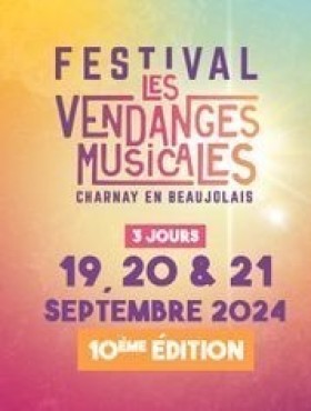 Affiche Les Vendanges Musicales 2024