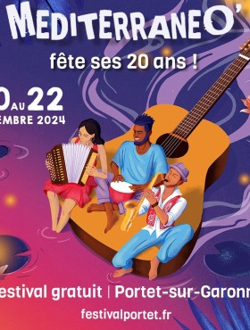 Affiche Festival Méditerranéo 2024