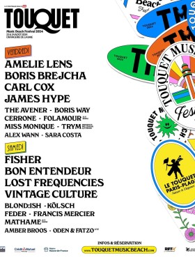 Affiche Touquet Music Beach Festival 2024