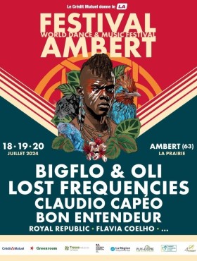 Affiche World Festival Ambert 2024