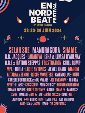 Affiche En Nord Beat Festival 2024