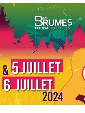 Affiche Festival Live Les Brumes En Jeune Loire 2024