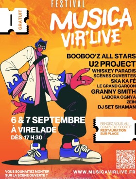 Affiche Festival Musica Vir'live 2024