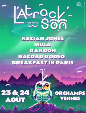 Affiche L'Atrack'Son Festival 2024