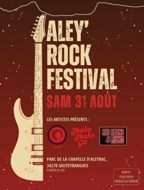 Affiche Aley'Rock Festival 2024