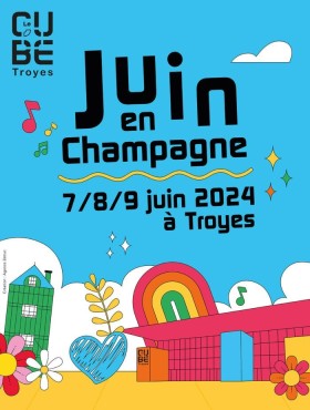 Affiche Juin en Champagne 2024