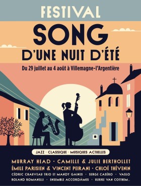 Affiche Festival Song d'Une Nuit d'Eté 2024