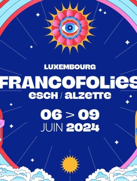 Affiche Francofolies Esch/Alzetee 2024