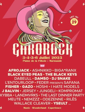 Affiche Garorock 2025