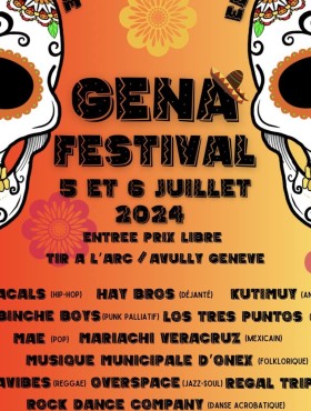 Affiche Gena Festival Open Air 2024