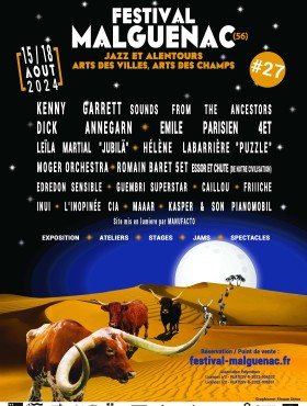 Affiche Festival De Malguénac Jazz & Alentours 2024